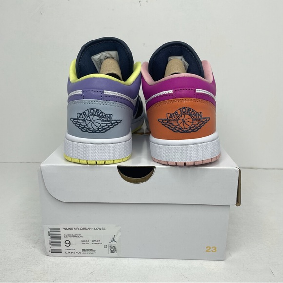 Nike Air Jordan 1 Retro Low SE Mismatched NEW - Picture 4 of 4